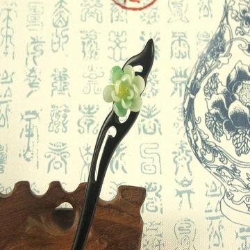 Винтажная палочка для еды, палочка для волос, деревянная булавка