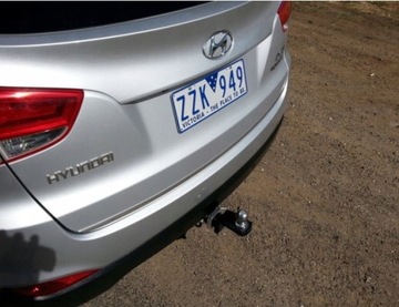 HYUNDAI IX35 - LIŠTA CHRÓM VÍKO KUFRU KUFR ZADNÍ