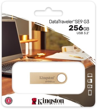 PAMIĘĆ FLASH USB PENDRIVE Kingston Data Traveler DTSE9G3 256GB USB 3.2 Gen1
