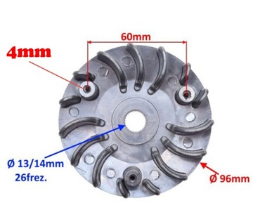 TGB ORION 2 НАРУЖНЫЙ ДИСК ВАРИАНТА ВЕНТИЛЯТОРА