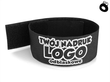 Нарукавная повязка шириной 5 см с вашим собственным логотипом.