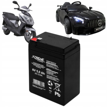 Самодельная батарея 6V 5Ah EXTREME GEL BATTERY