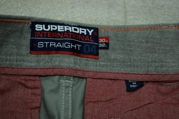 SUPERDRY CHINO 04 Modne Spodnie Męskie 30/32 OKAZJA