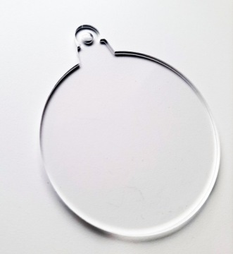 Плоская акриловая безделушка из оргстекла ручной работы.