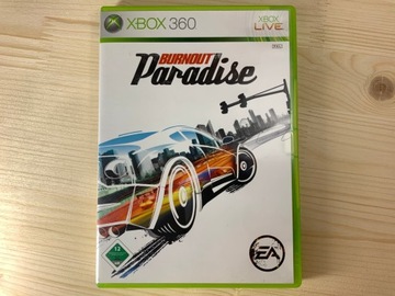 BURNOUT PARADISE очень хороший диск + комплект XBOX 360