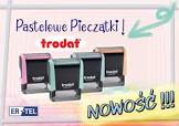TRODAT STAMP 4911 PASTEL COLORS с ластиком