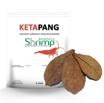 Shrimp Nature KETAPANG liście 5szt e-