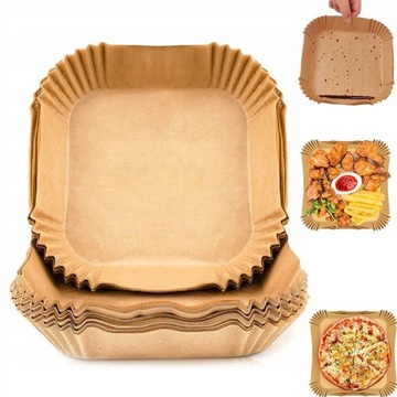 БУМАГА ДЛЯ ВЫПЕЧКИ ДЛЯ ФРИТЮРНИЦЫ, МАСЛОСТОЙКАЯ 100x