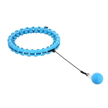 HULA HOP Z WYPUSTKAMI I OBCIĄŻNIKIEM HMS HHW01