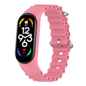 PASEK BRANSOLETA OPASKA DO XIAOMI MI BAND 3/4/5/6/7 - PINK