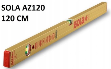 POZIOMICA ALUMINIOWA SOLA AZ120 120CM ANODOWANA