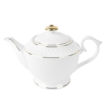 Dzbanek do herbaty porcelanowy Etiuda 1,1L