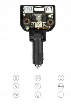 РАСПРЕДЕЛИТЕЛЬ ПРИЖИГАЛА 12В 24В USB QC PD