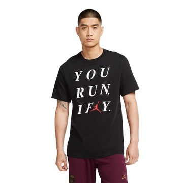 Koszulka T-Shirt Nike Air Jordan You Run I Fly M