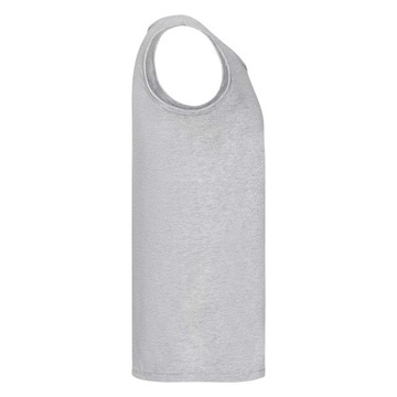 KOSZULKA NA RAMIĄCZKACH MĘSKA TANK TOP FRUIT OF THE LOOM szary melanż XL