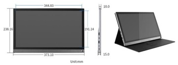 Емкостный сенсорный ЖК-экран IPS 15,6 дюйма