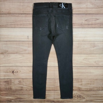 CALVIN KLEIN JEANS Spodnie Jeans Super Skinny Damskie r. 30/30
