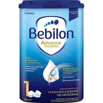 Bebilon 1 Pronutra-Advance Mleko początkowe, 800 g
