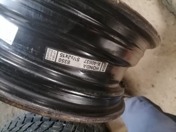 4× DISK OCELOVÝ VOLVO OE 6.0" X 15" 4X114.3