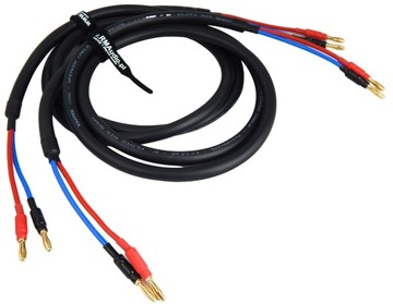 KLOTZ KABEL GŁOŚNIKOWY WT. BANANOWE 4mm 1,5m 2szt