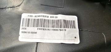 FORD FOCUS MK3 LIFT ДВЕРЬ БОКОВАЯ ЛЕВАЯ ЗАДНЯЯ HB 17 R