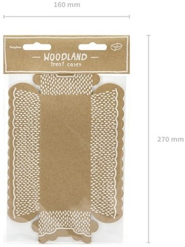 Контейнер, форма, тарелка для сладостей Woodland x6