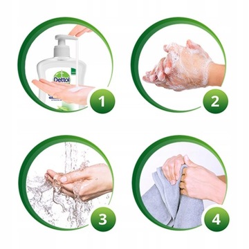 DETTOL Łagodne Mydło w Płynie z Aloes i Bambus Uzupełnienie 500 ml