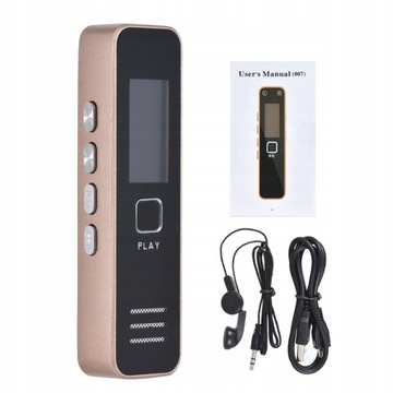 Cyfrowy dyktafon Audio Dyktafon MP3 USB Flash Disk