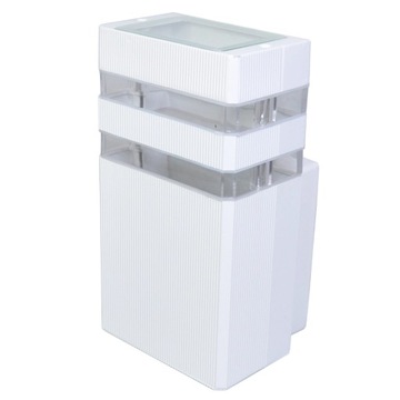 Oprawa lampa LED elewacyjna kinkiet biały E27 IP54 zewnętrzny