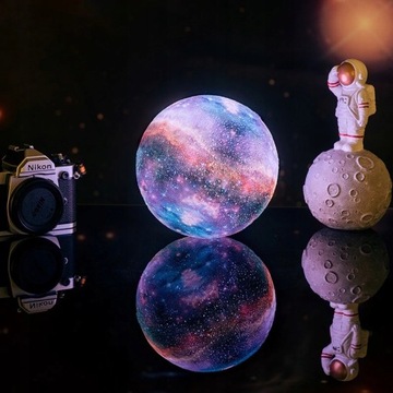 Лунный ночник 3D RGB лунный свет с пультом дистанционного управления