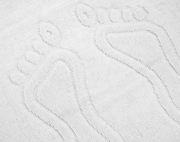 КОВРИК ДЛЯ ВАННОЙ КОМНАТЫ ПОЛОТЕНЦЕ КОВРИК ДЛЯ НОГ 50X70 ХЛОПОК