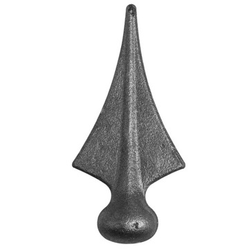 Grot stalowy kuty art. 40.077 fi 32 mm H125xL60 mm