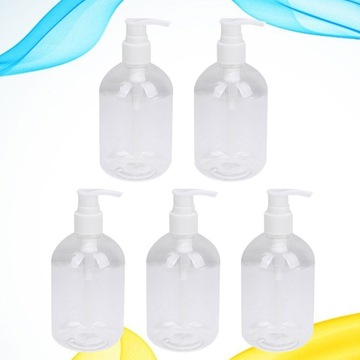 Handwashing Fluid Pump Lotion Bottle Small 5 Pcs