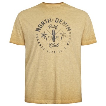 NORTH DUŻE ROZMIARY KOSZULKA T-SHIRT 4XL - 146cm