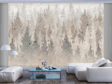 ФОТОобои ЛЕС ПРИРОДА ТУМАН 400x280 c-C-10040-a-a