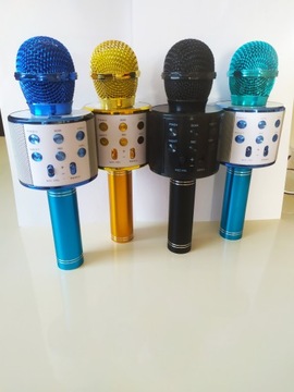 БЕСПРОВОДНОЙ КАРАОКЕ-МИКРОФОН, ДИНАМИК BLUETOOTH