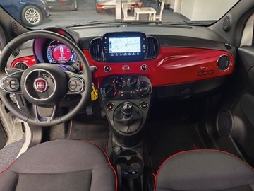 Fiat 500 II 2021 Fiat 500 Hybryda, Pierwszy właściciel. Panorama dach, Nawi, Tempomat, zdjęcie 7