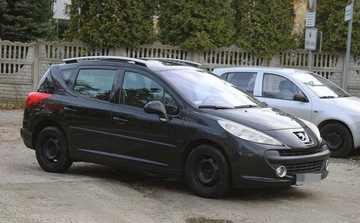 Peugeot 207 SW 1.6 HDi 90KM 2008 Peugeot 207 SW Zarejestrowany Klimatronic 1.6 Diesel 90KM, zdjęcie 1