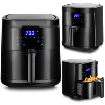 Вместительная обезжиренная фритюрница 7л 1900Вт Air Fryer XL 7 программ