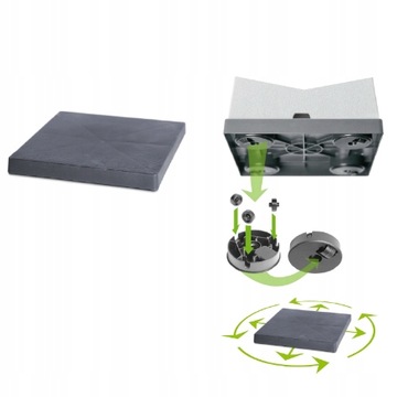 ПОДСТАВКА НА КОЛЕСАХ IPRS370 ПОДСТАВКА ДЛЯ ЦВЕТОЧНОГО ГОРШКА