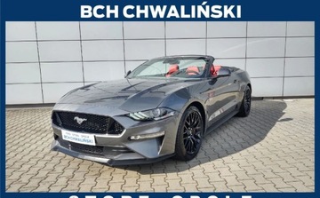 Ford Mustang VI Convertible Facelifting 5.0 Ti-VCT 450KM 2023 Ford Mustang Opole Carbonized Gray Cabrio V8 G...