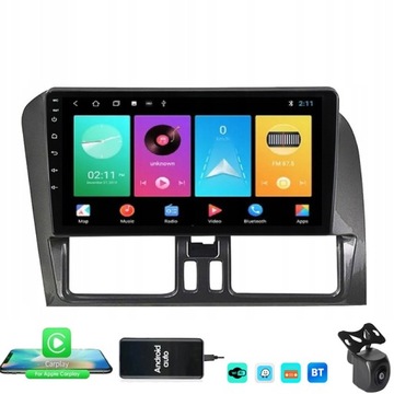 RADIO NAWIGACJA ANDROID CARPLAY VOLVO XC60 KAM