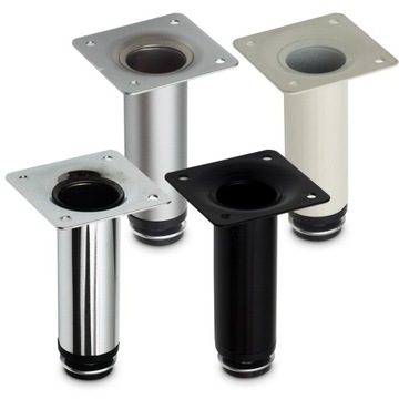 4x НОЖКА МЕБЕЛЬНАЯ НОЖКА ХРОМ РЕГУЛИРУЕМАЯ НОЖКА ПОД ШКАФ В15СМ ДЕШЕВЛЕ на 30%