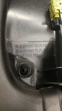 MERCEDES W211 КРЫШКА, КРЫШКА СТОЙКИ, ПРАВАЯ, ХОРОШАЯ!