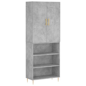 VidaXL odcienie szarości 34 x 69,5 x 180 cm