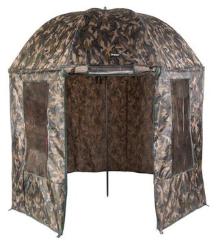 РЫБАЛОЧНЫЙ ЗОНТ КАМУФЛЯЖНЫЙ С КРЫШКОЙ 250см JAXON