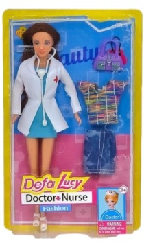 Lalka Defa Lucy Doktor Pielęgniarka Akcesoria29 cm
