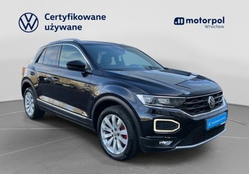 Volkswagen T-Roc I SUV 1.5 TSI ACT 150KM 2020 Volkswagen T-Roc Premium Pakiety, ACC, Czujniki parkowania, Asystenci, Be, zdjęcie 13