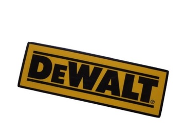 DEWALT DeWALT DE WALT TOOLS NAKLEJKA STICKER 10,4 x 3,6 cm