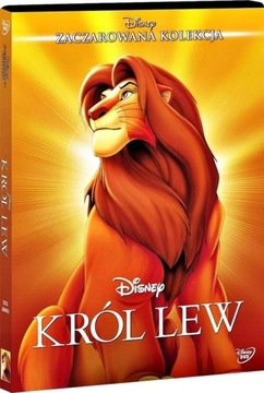 KRÓL LEW Zaczarowana Kolekcja DVD FOLIA @